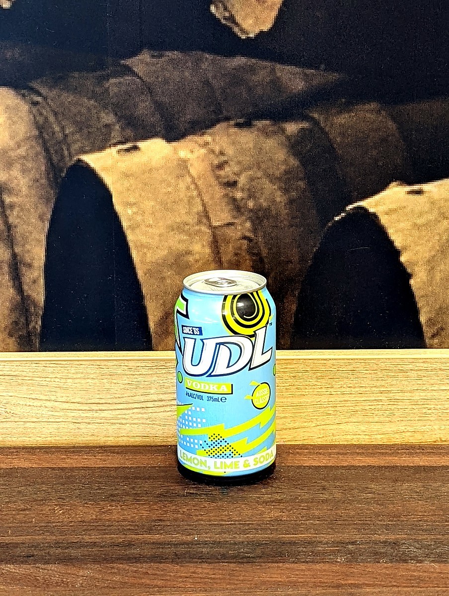 UDL Lemon Lime and Soda 375ml, Premix and RTD. Perth Bottle Shop Online