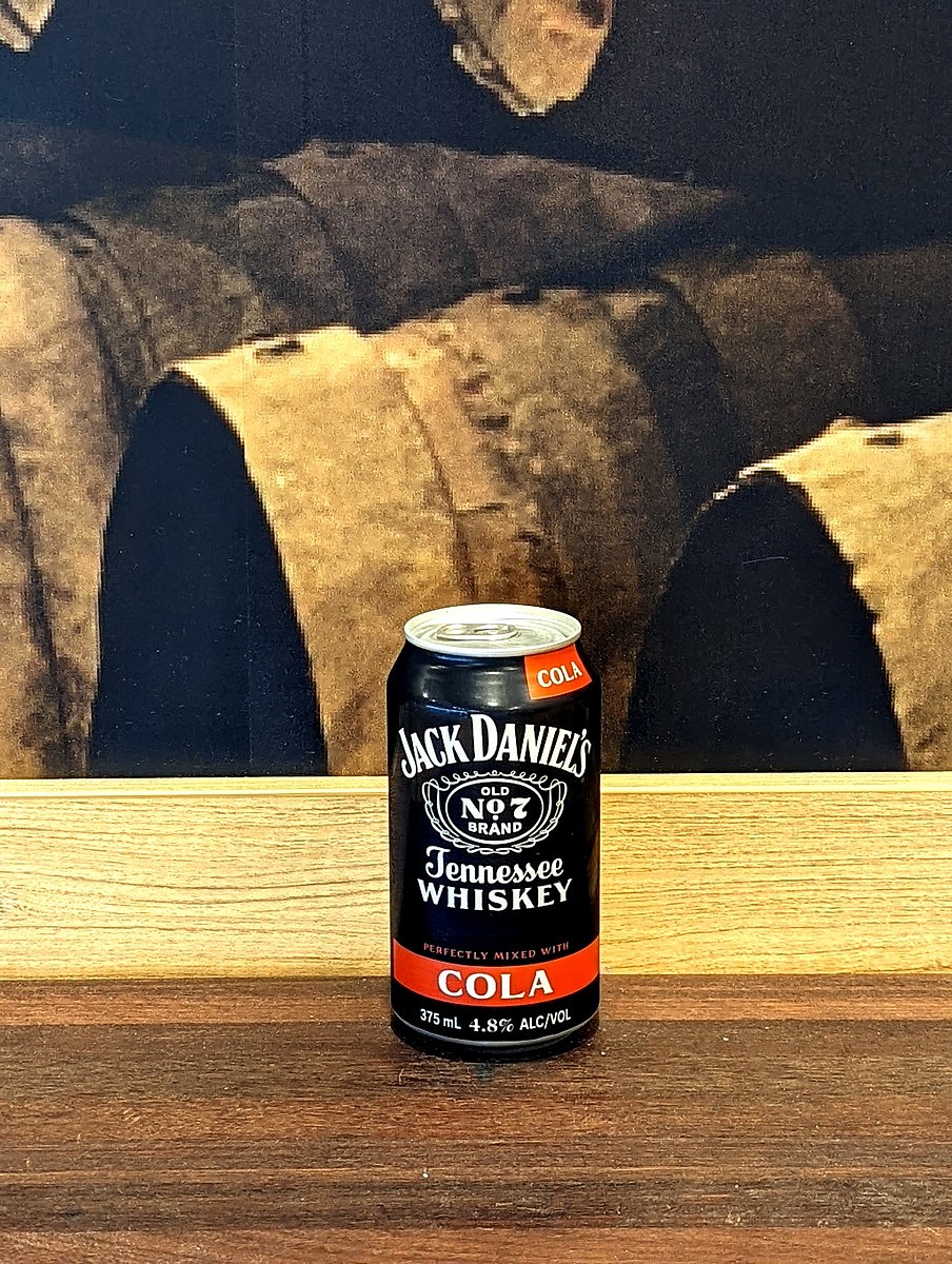 Jack Daniels Cola Cans 375ml 10Pk, Premix and RTD. Perth Bottle Shop
