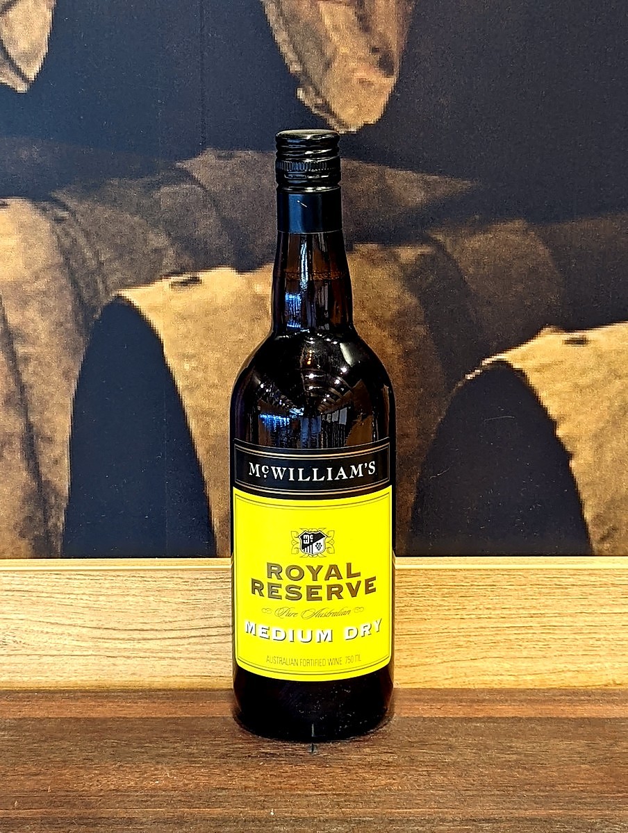 Mcwill Med Dry Sherry 750ml, Fortified Wines. Perth Bottle Shop Online
