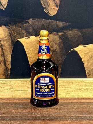 Pussers Original Blue Label Navy Rum 700ml - Image 1