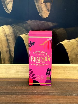 Australian Distilling Rhapsody Ruby Gin 700ml - Image 1