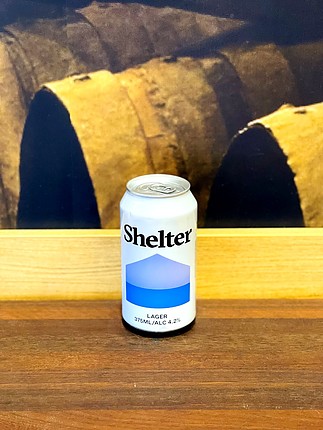 Shelter Brewing Lager 375ml - Image 1