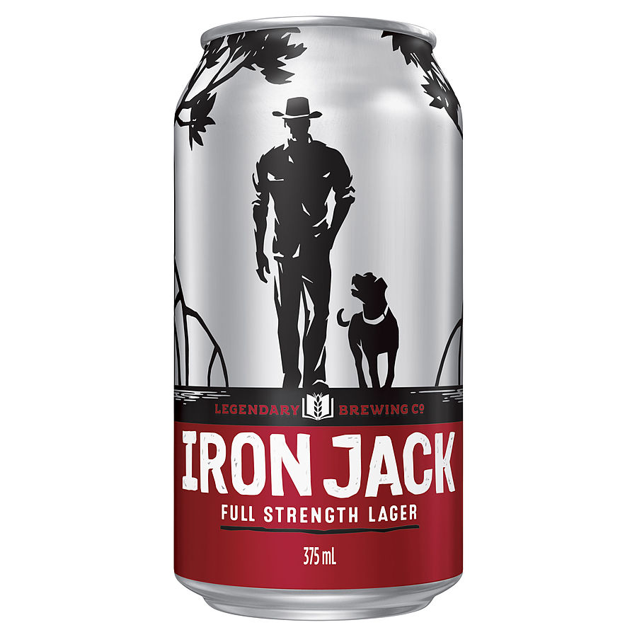 Iron Jack Lager 4.2% 30 Can Block - Image 1