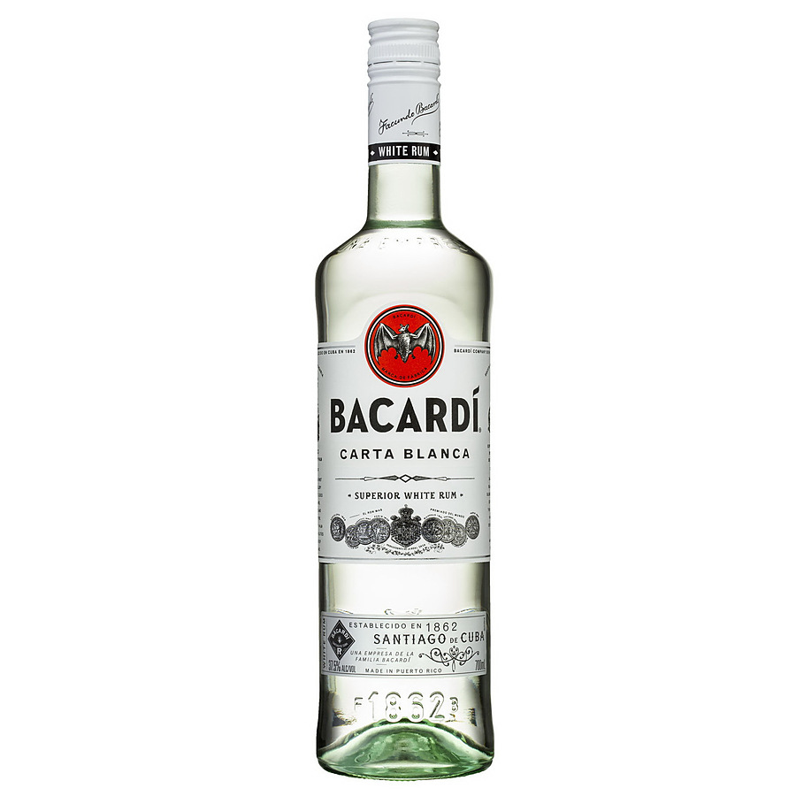 Bacardi Superior White Rum 700ml - Image 1