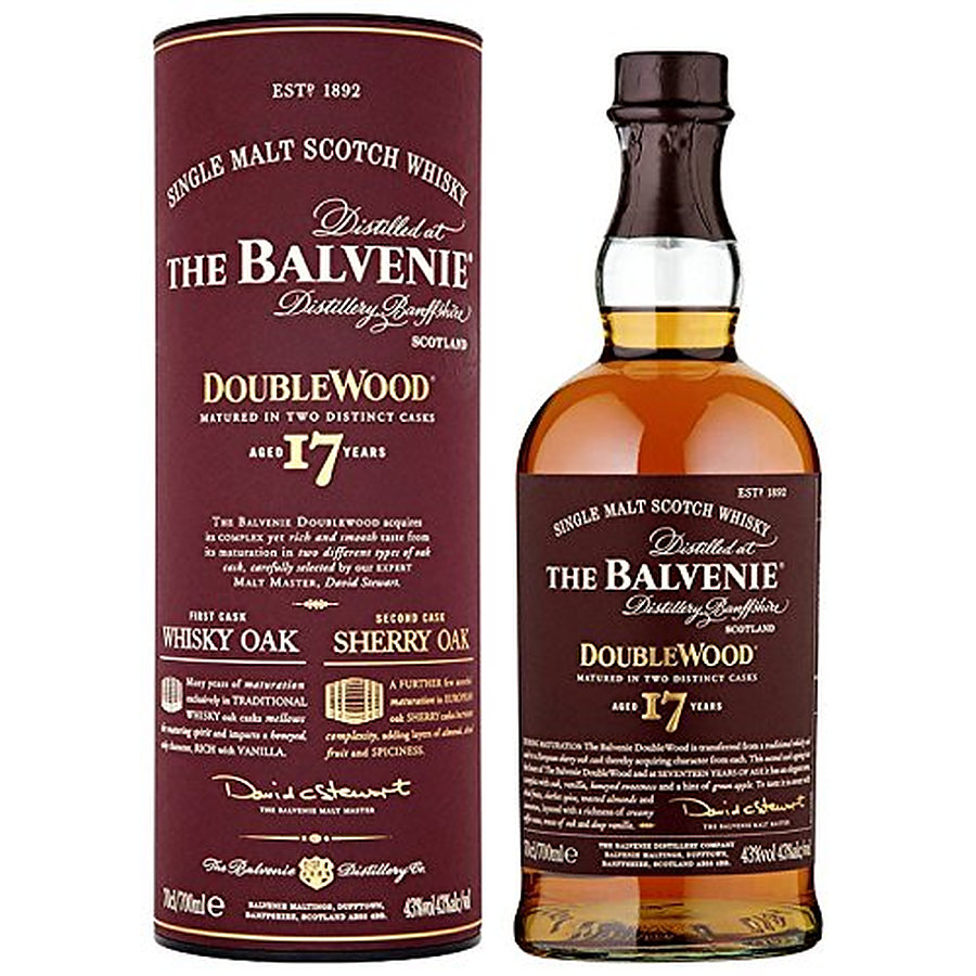 Balvenie 17 Year Old Double Wood Scotch Wh - Image 1