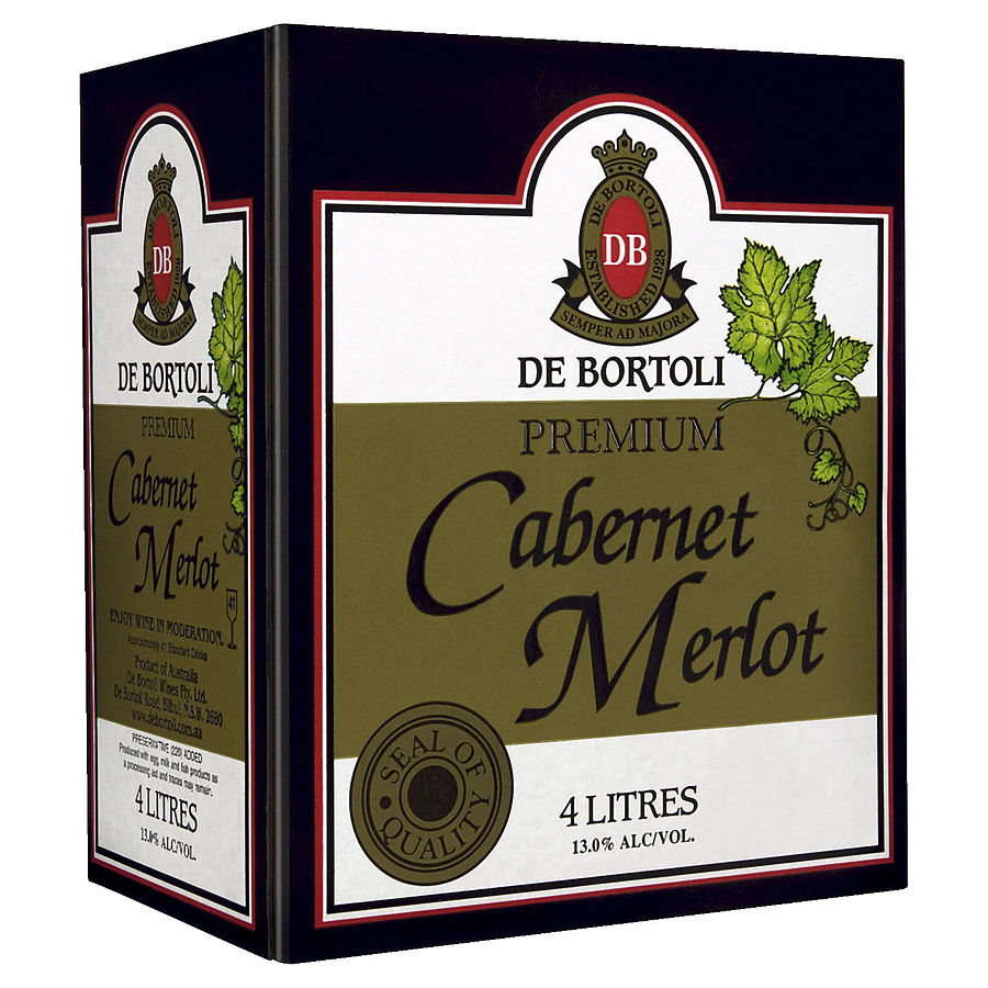 De Bortoli Premium Cabernet Merlot 4 Lit - Image 1