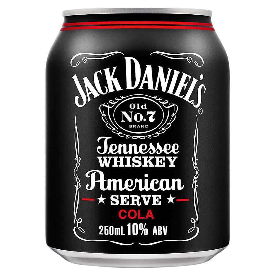 Jack Daniel's American Serve And Cola 10% - Image 1