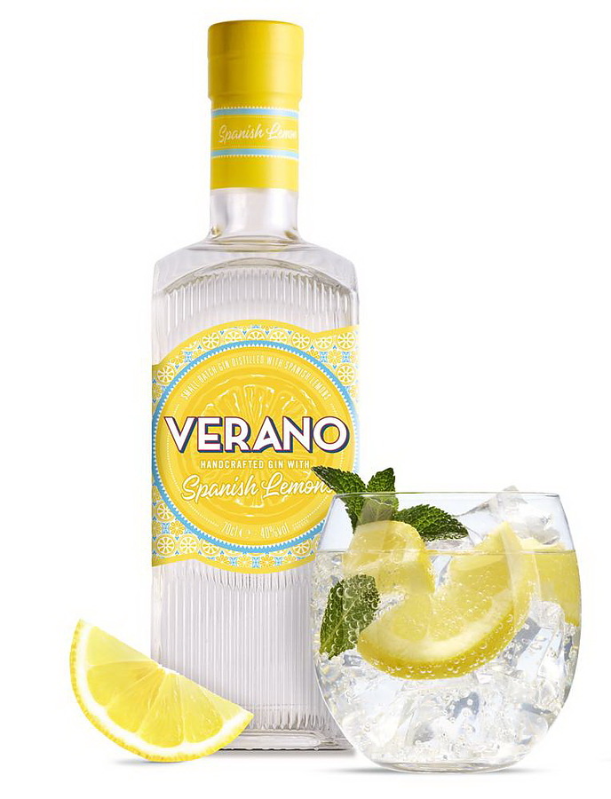 Verano Spanish Lemon Gin 700ml - Image 1