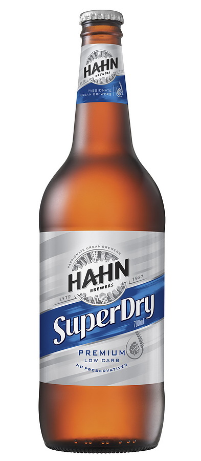Hahn Super Dry 4.6% 700ml Bottle - Image 1