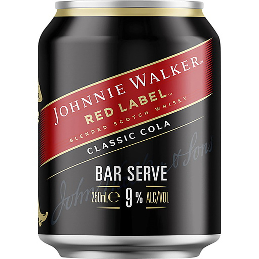 Johnnie Walker Red And Cola 9% Bar Serve 2 - Image 1