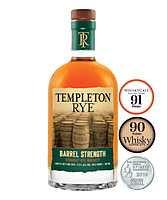more on Templeton Rye Barrel Strength Whiskey 57
