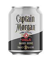 more on Captain Morgan And Cola Barrel Serve 9% 25