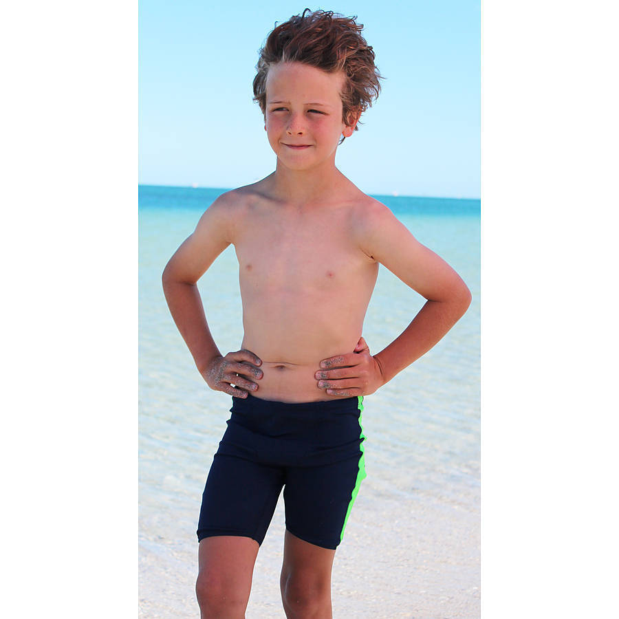 Chlorine resistant jammers for Boys in navy | Boys Swimwear | Sea ...