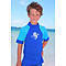 more on Boys Rash shirts - Cobalt with Light Blue Sleeves