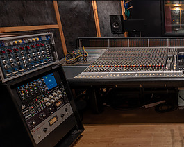 Perth recording studios mixing desk