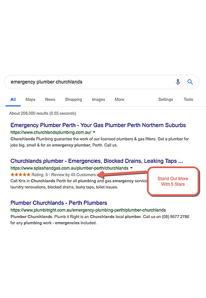 Star Ratings in Your Search Results - Image