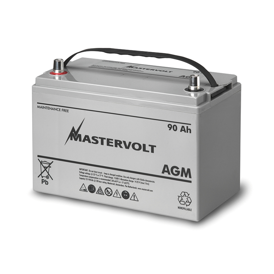 Mastervolt Battery - AGM 12/90