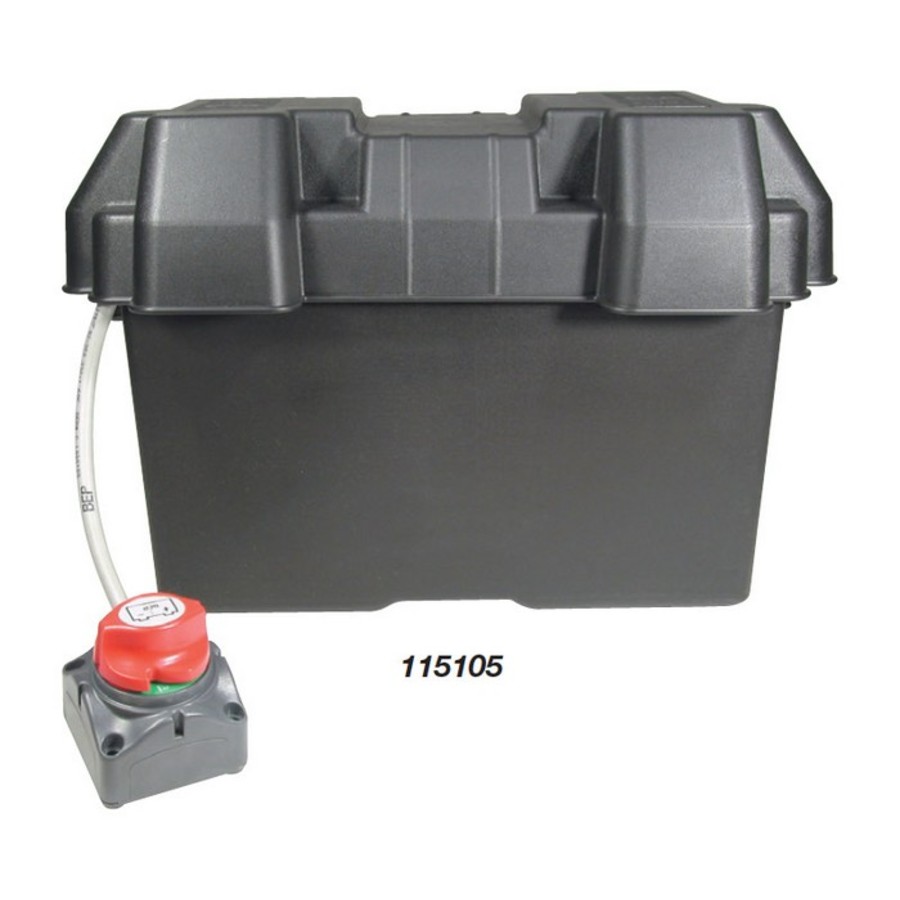 BEP Battery Box with Master Switch - Small