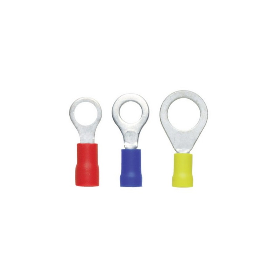 Pre-insulated Ring Terminals - Red 10 Pack - Image 1