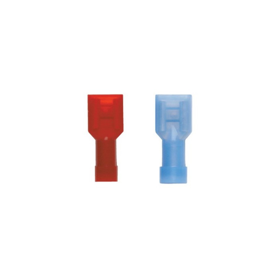 Pre-insulated External Spade Terminals - Red 10 Pack