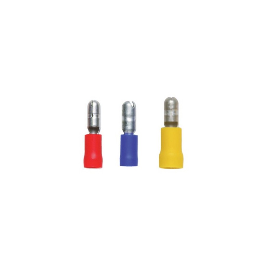 Pre-insulated Internal Bullet Terminals - Red 10 Pack
