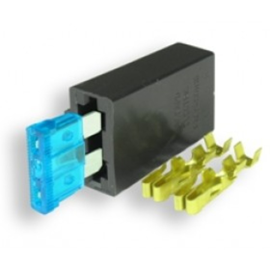 Fuse Holder Auto Style Pack Of 5 Fuses and Fuse Holders Electrical