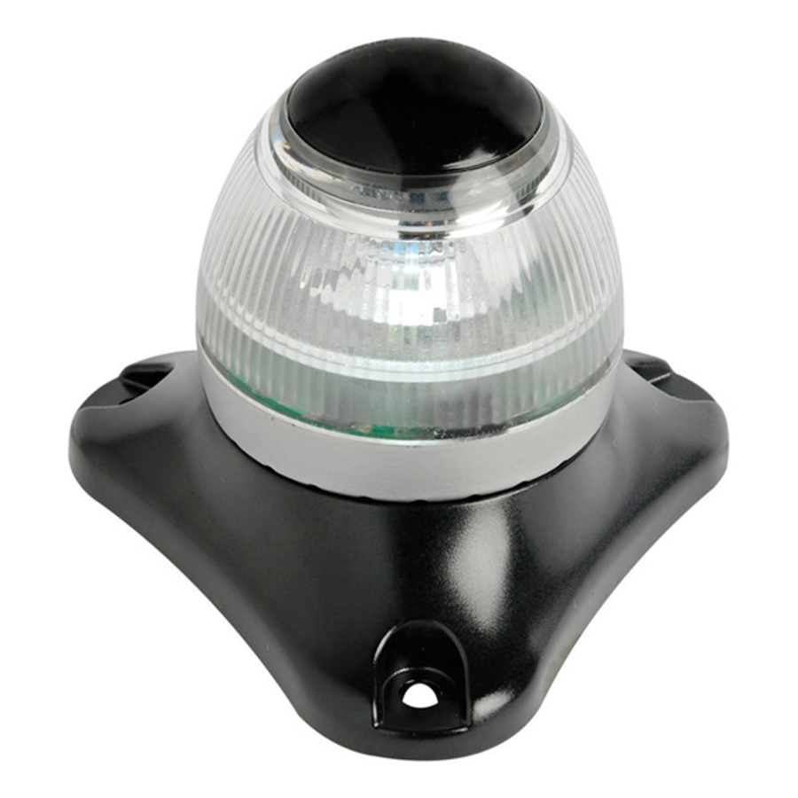 Navigation Lights Black LED Side Mount Anchor Lens (F)