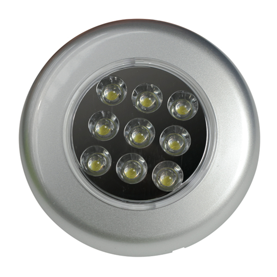 Mini Dome Light - LED Recessed Silver