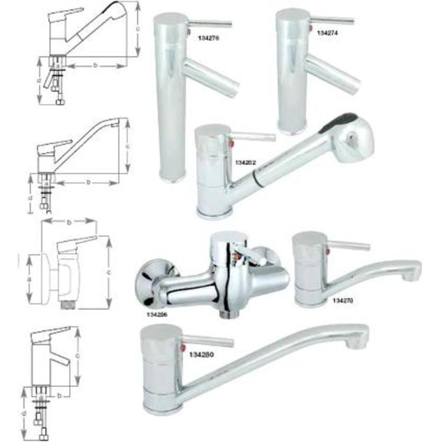Tap Mixer Combo Shower Faucet Pacific Hillarys Boat Shop