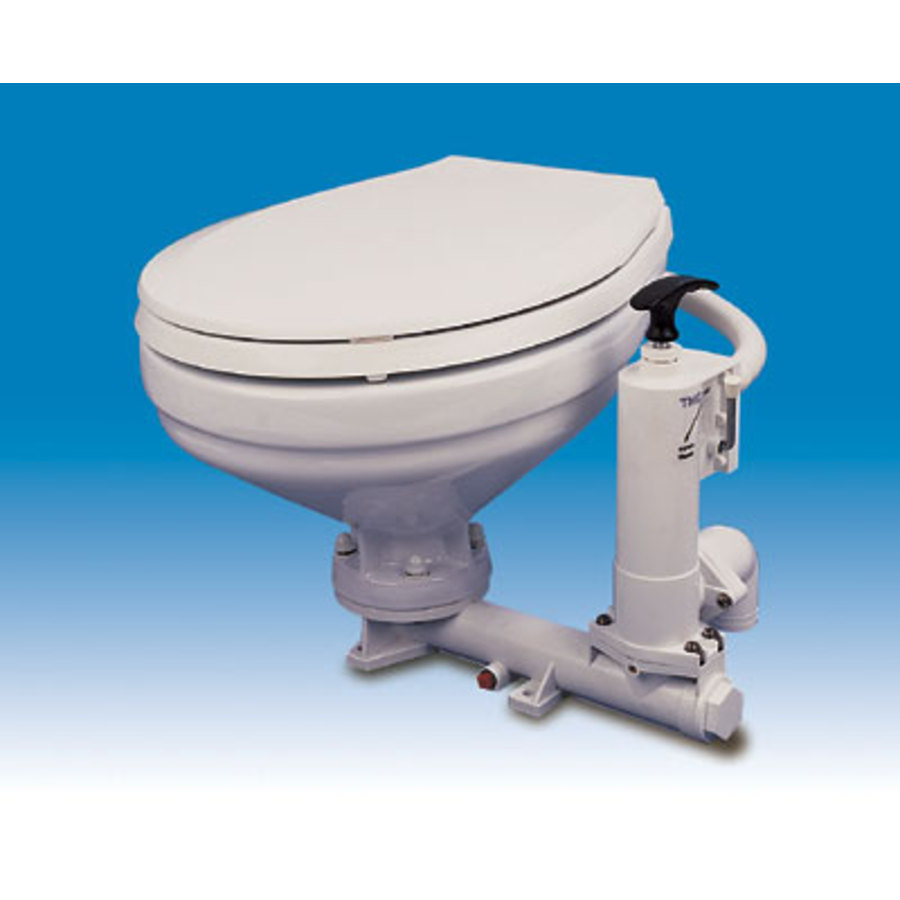 Vertical Pump Toilet - Large Bowl