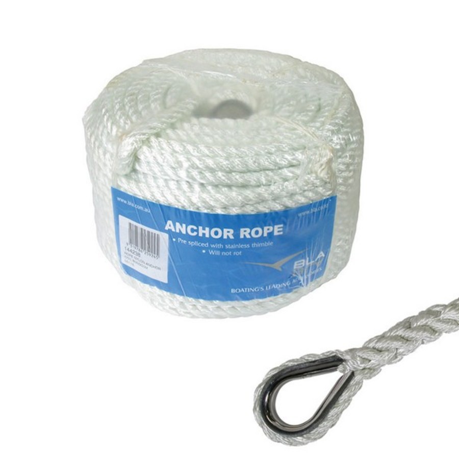 Nylon Anchor Ropes Coil 6mm x 50m