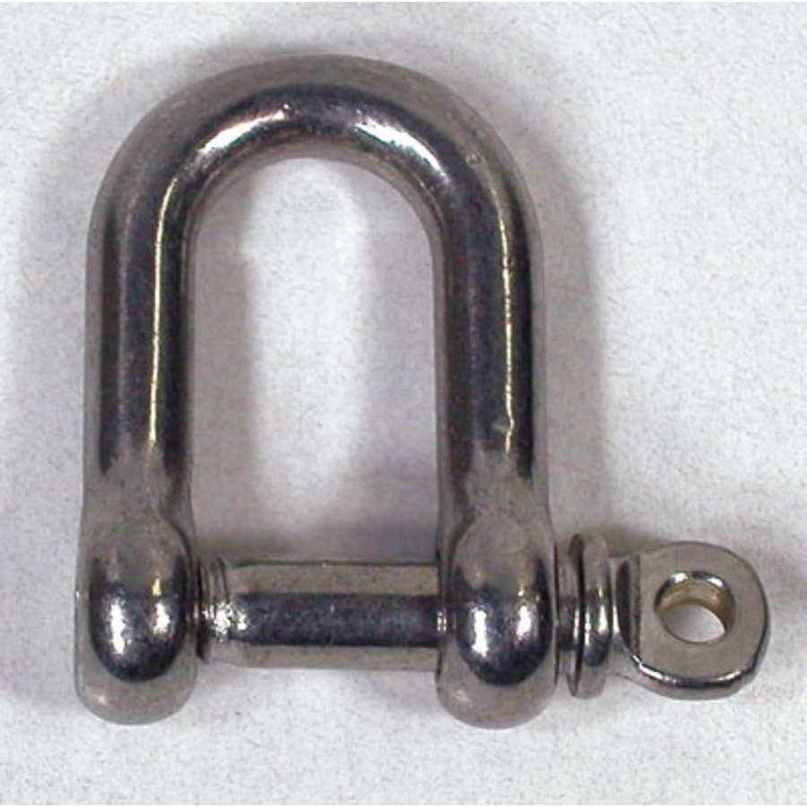Standard \'D\' Shackles - with Screw Pin - G316 SS 6mm