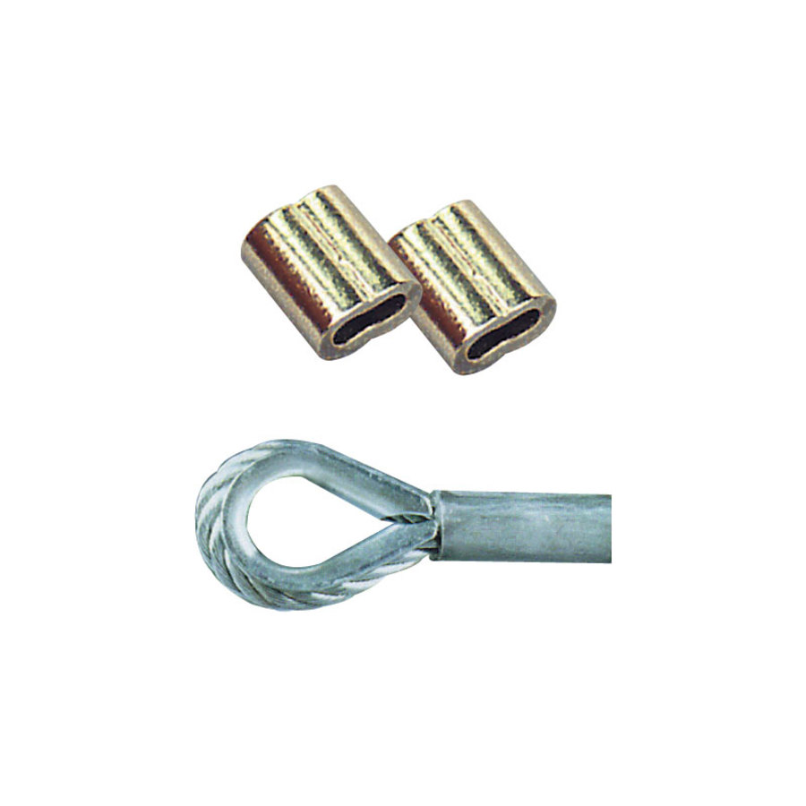 Swage Copper NicKEl Plated 2.5mm