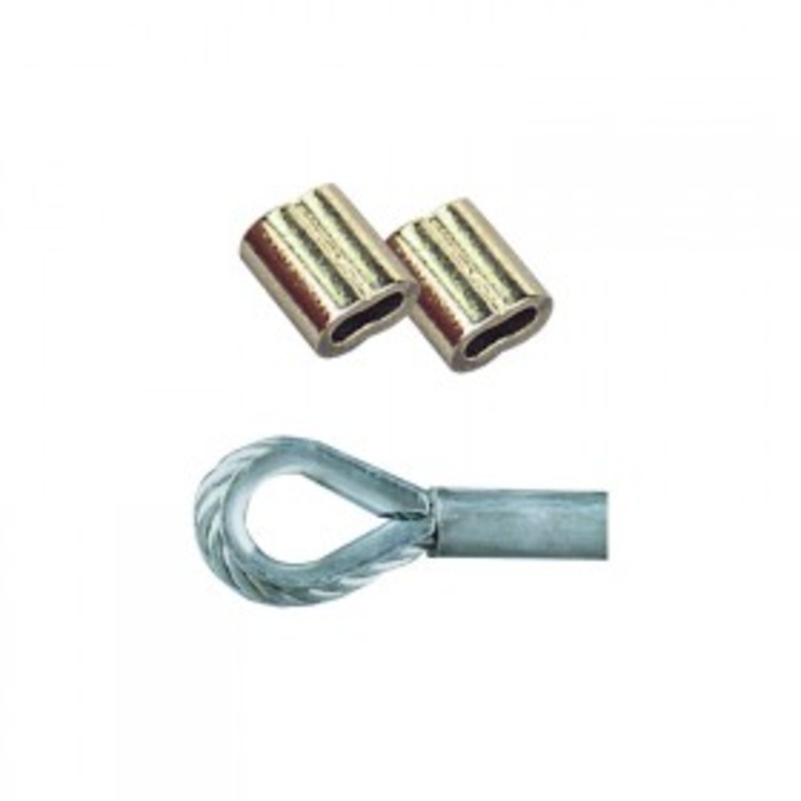Swage Copper NicKEl Plated 6.4mm