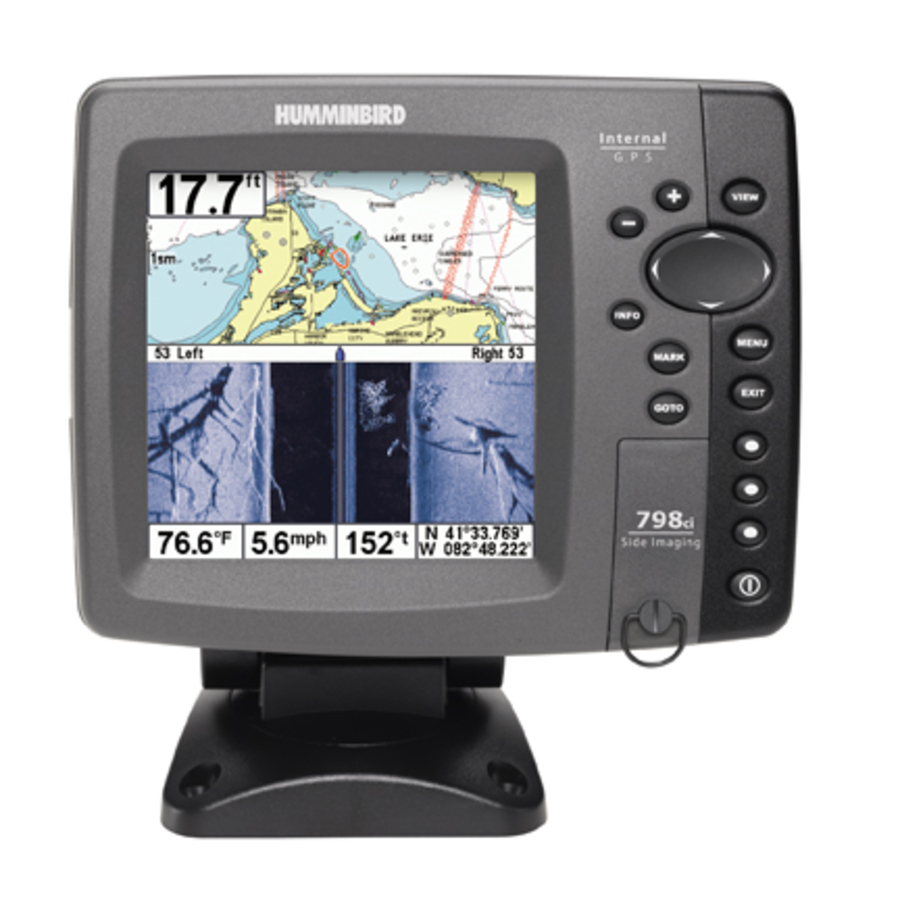 Humminbird 798cx Side Imaging Combo External Antenna