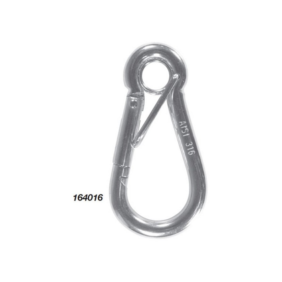 Stainless Steel Safety Snap Hook - 80mm - Image 1