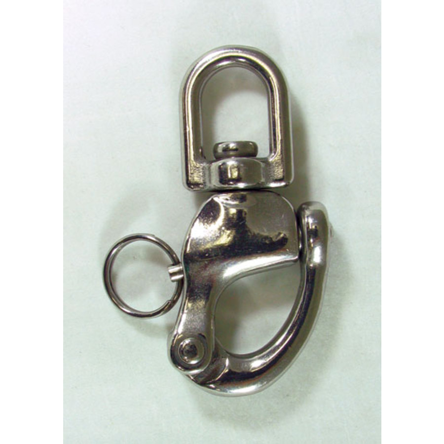 Stainless Steel Swivel Snap Shackle - 86mm