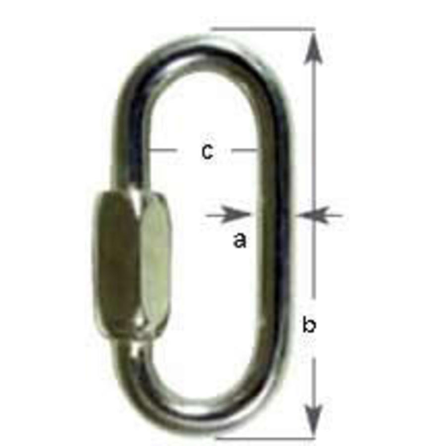 Stainless Steel Quick Links - 90mm