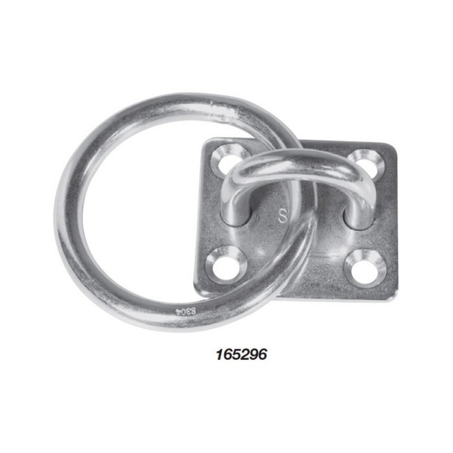 Stainless Steel Pad Eye with Ring