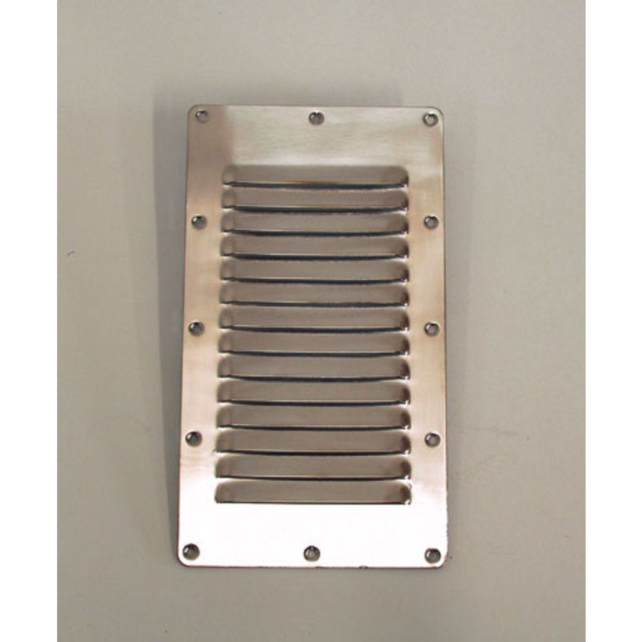 Louvre Vent - Stainless Steel 14 Louvres