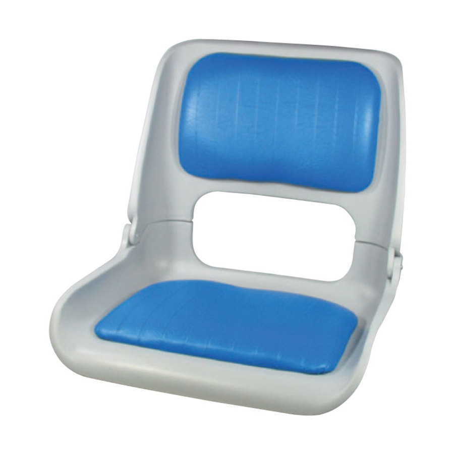 Skipper Seat With Upholstered Pads - Blue
