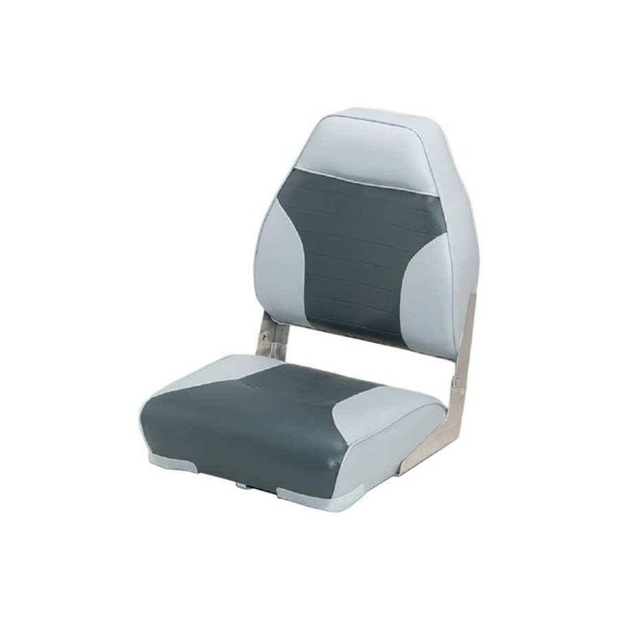Seat High Back Fold Down 2 Tone Grey