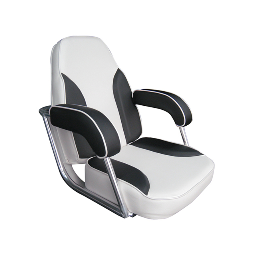 Helm Seat - White and black