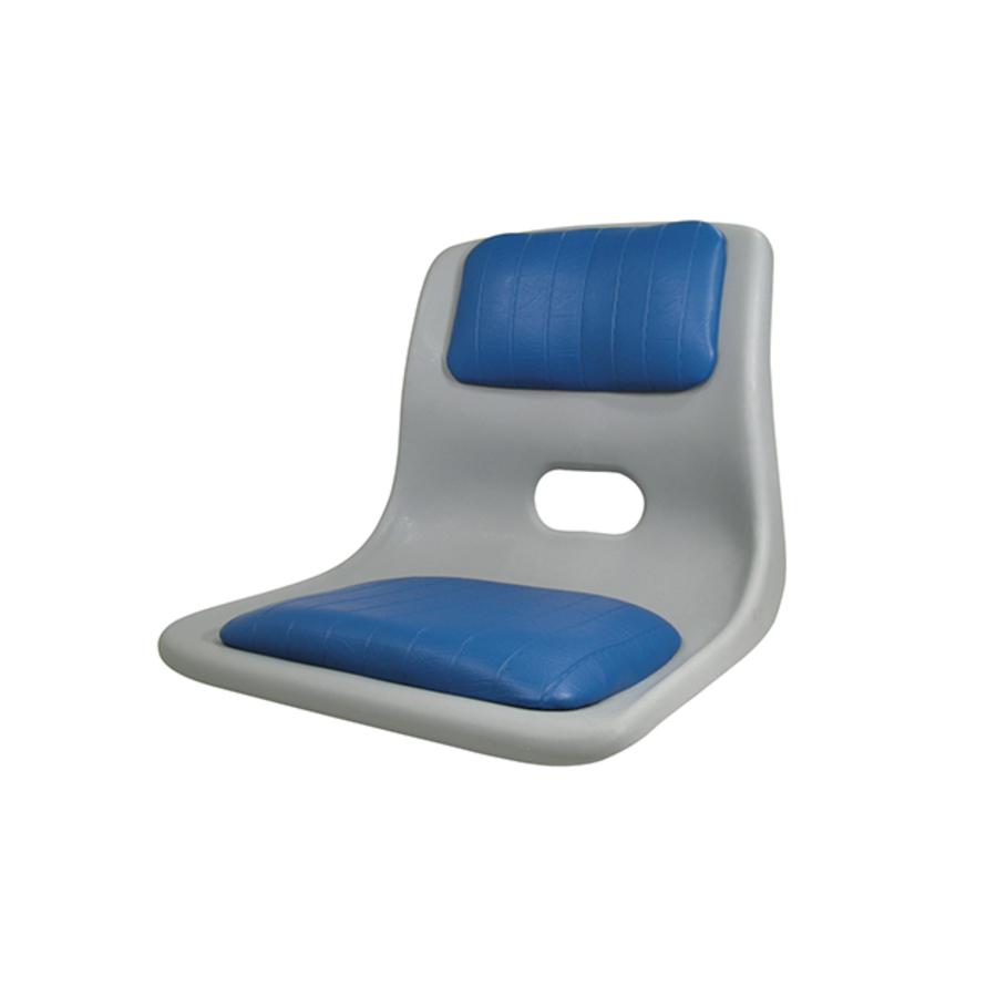 First Mate Upholstered Pad Seat - Blue