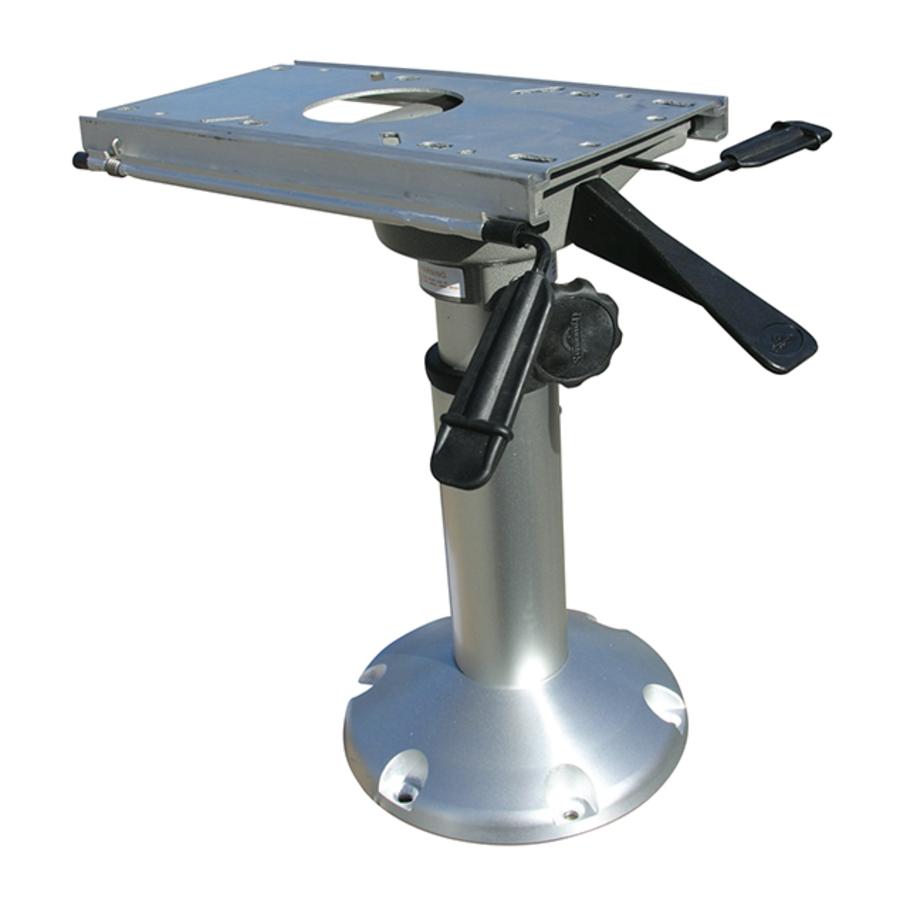 Pedestal Gas Adjust With Slide 383-517mm