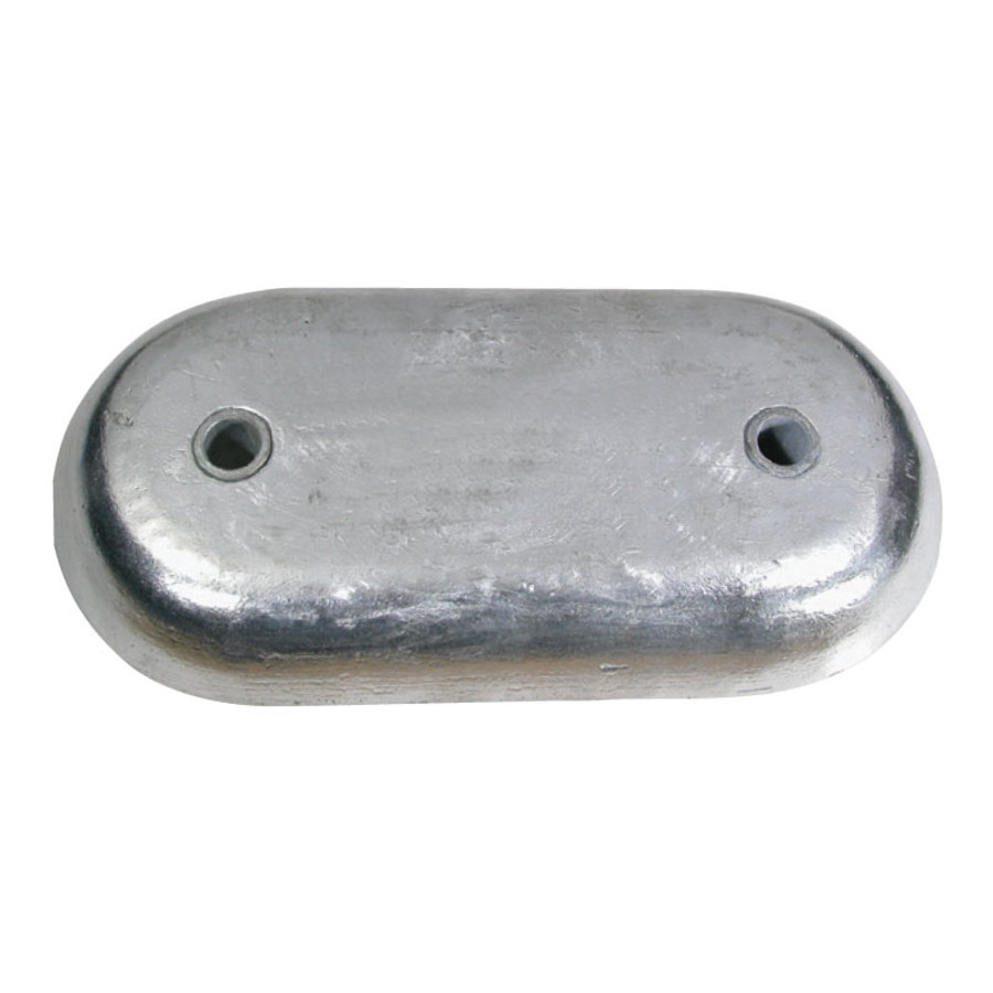 Anode Oval With Holes 219x108x25mm - Image 1