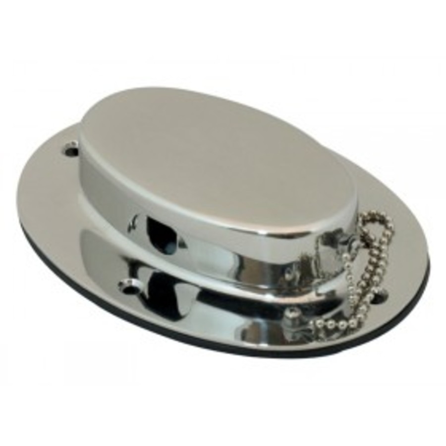 Marine Town Oval Hawse Hole - Stainless Steel