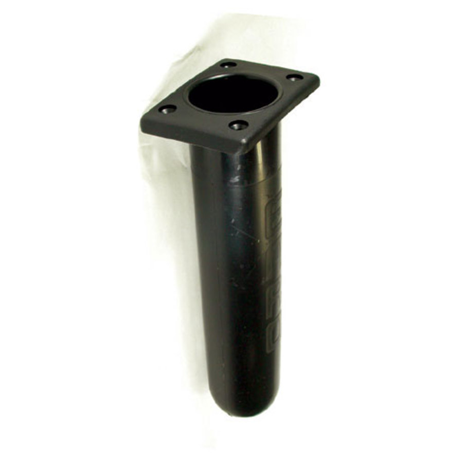 Rod Holder Flush Slimline Straight Black - Image 1
