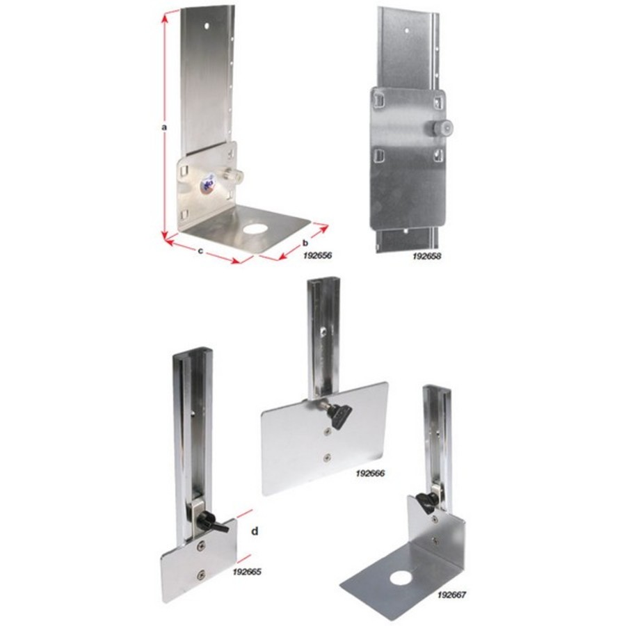 Stainless Steel Sliding Transducer Bracket Thru Hull Hull Hardware