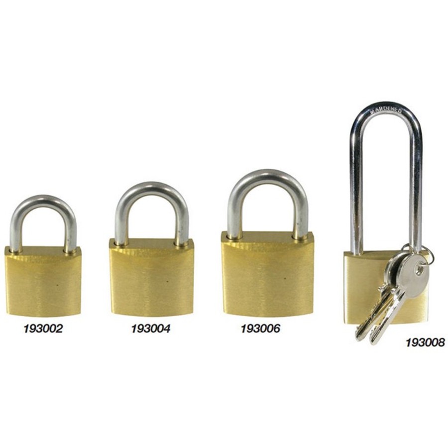 Padlock Brass With S/S Shackle 30mm